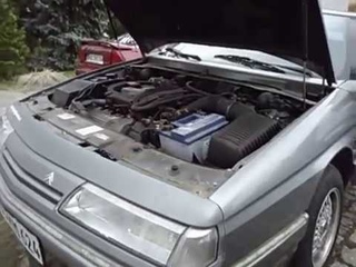 Barn Find abandoned Citroen XM 3.0  - start the engine after 5 years / 200PS