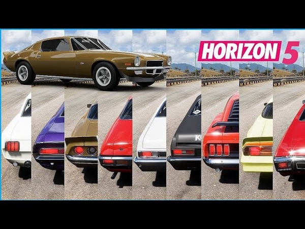 Top 13 Fastest Classic Muscle Cars in Forza Horizon 5, Top