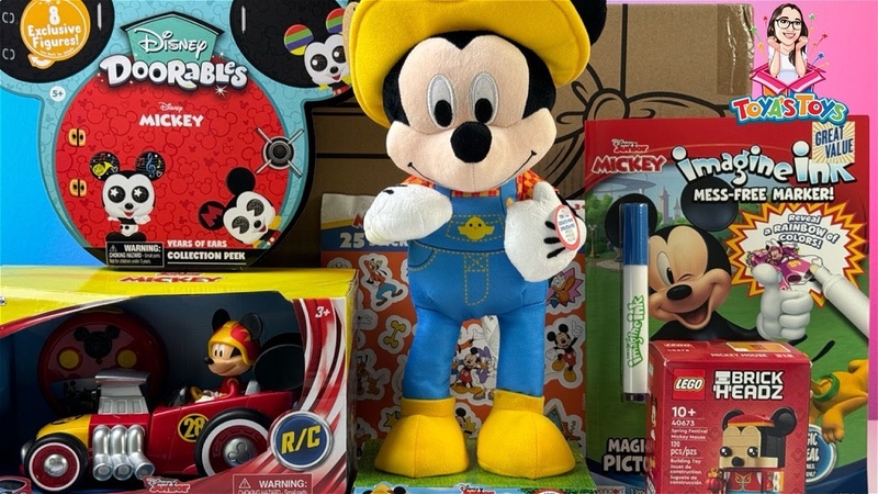 Mickey Mouse Toys Collection Unboxing Review, Mickey Mouse Funny the Funhouse