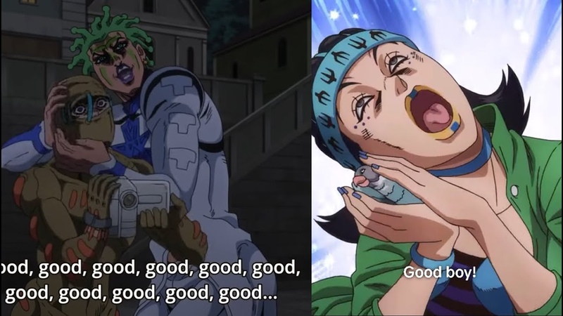 A jojo reference on