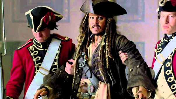 Jack Sparrow Escape from the King, Pirates of the Caribbean: On Stranger Tides
