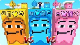 ШЕДИ ЛЕСКА И НУБИК ПРОТИВ ЧАНКИ КОВБОЙ НАГГЕТС В МАЙНКРАФТ! БИТВА ЧАНКОВ MINECRAFT