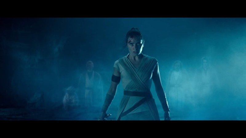 STAR WARS Rise of Skywalker Rey Vs Palpatine ( Force Ghost