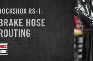 RockShox Tech Pills | RS-1 | Прокладка гидролинии по вилке