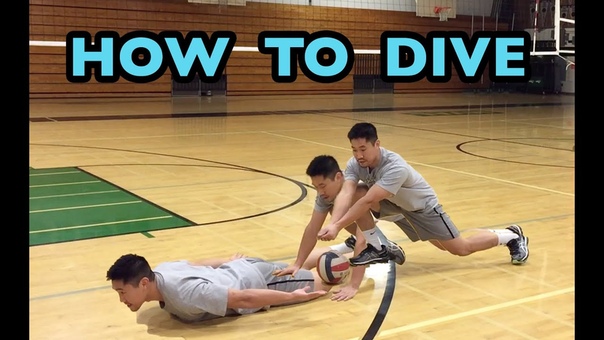 How to DIVE for a Volleyball Volleyball Defense