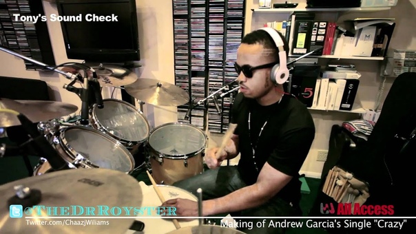 Tony Royster Jr. ( Andrew Garcia Crazy Studio Session HD ) at LWMG