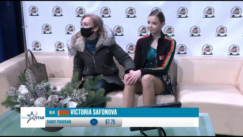 Victoria SAFONOVA BLR Short Program 2020 Winter Star Belarus