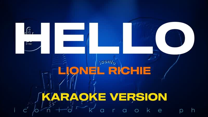 HELLO Lionel Richie, Karaoke