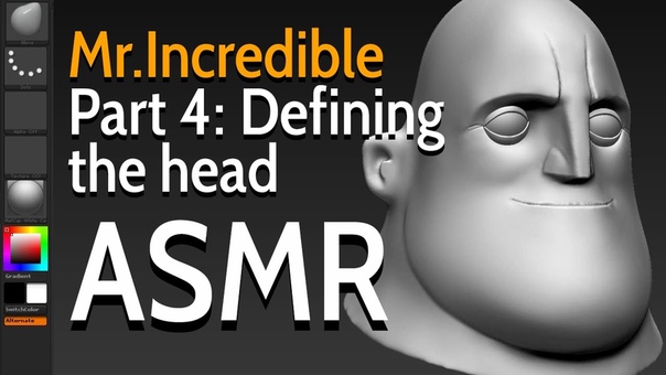 Modelling Mr. Incredible Part 4: Defining the head