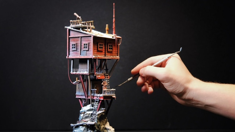 Scratch Building a Mountaintop