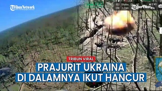 Drone Peledak Rusia Bombardir Tempat Berlindung Prajurit Ukraina di Hutan Serebryansky