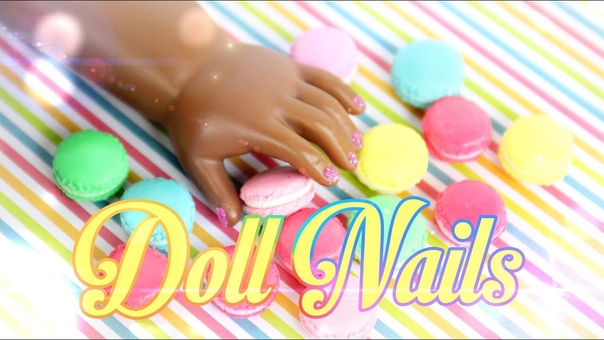 How to Make Painted Doll Nails Doll
