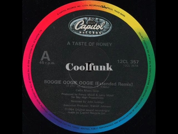 A Taste Of Honey Boogie Oogie Oogie (12 Extended