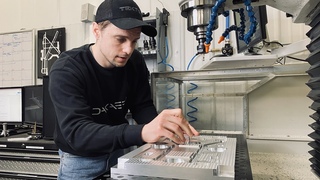 Beyond the Prototype - Design for Manufacturability | DarkAero 1 Nose Gear