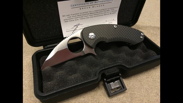 Обзор ножа Brous Blades Silent Soldier