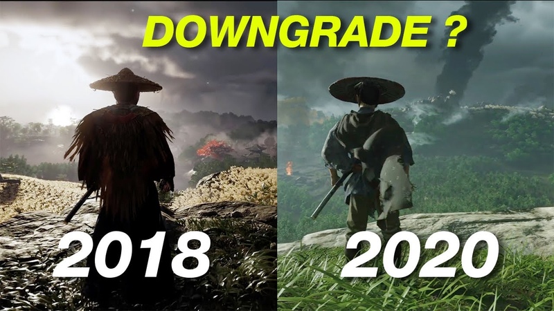 Ghost of Tsushima : COMPARATIF 2018 vs 2020 le jeu est il moins beau State of