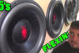 3 15 Death Penalty Subwoofers w/ Prototype Populus Audio  Bass Amp | LOUD Pickup Truck Install