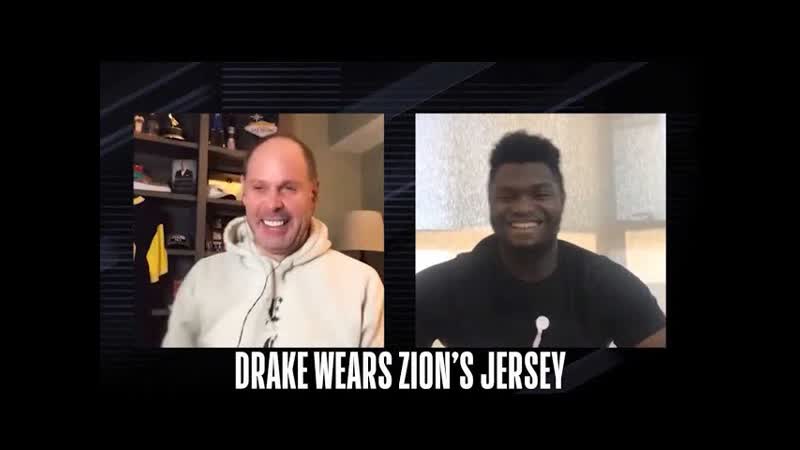 Zion On Drake Wearing His High School