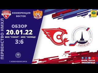 МХК “Сокол“ (Нчб) 3:6 МХК “Липецк“