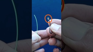 Simplest Hook Knot Technique - How To Tie A Hook