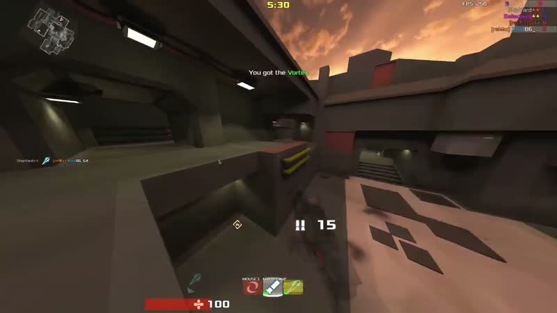 Xonotic. TDM relax vs Extreme