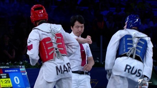 2019 Roma WT GP SF M 80kg KHRAMTCOV Maksim RUS MAHBOUBI Achraf MAR