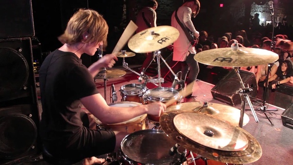 Polyphia James Franco Brandon Burkhalter Drum Video Live