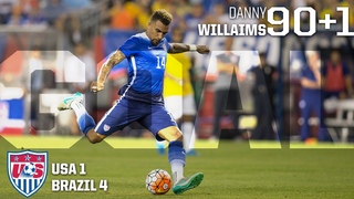 MNT vs. Brazil: Danny Williams Goal - Sept. 8, 2015