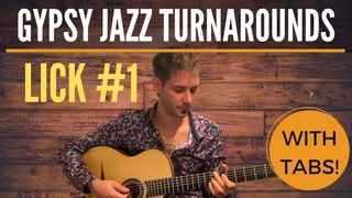 Gypsy Jazz Turnarounds - Lick #1