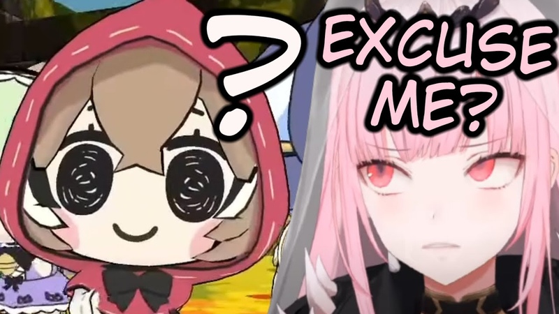 Mumei Forgot Who Calli Is And Then Terrifies Her, VRChat, Hololive
