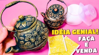 CRIE INCRÍVEIS UTILITÁRIOS DECORATIVOS COM ESSA IDÉIA!