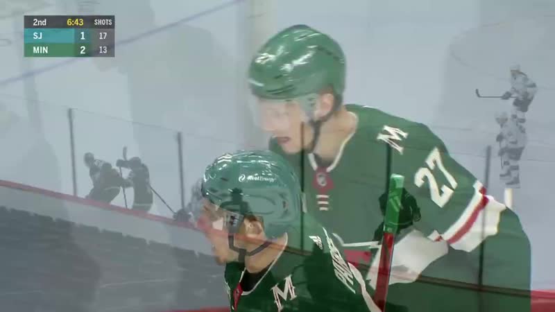 NHL Game Highlights Sharks vs. Wild Jan. 22,