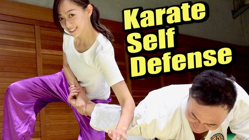 SELF DEFENSE MOVES IN OKINAWA KARATE SHISOCHIN AND