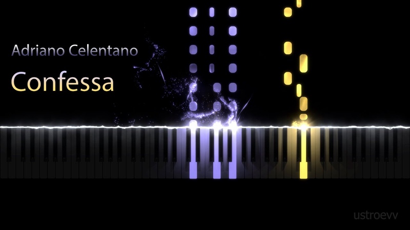 Adriano Celentano Confessa (piano cover by