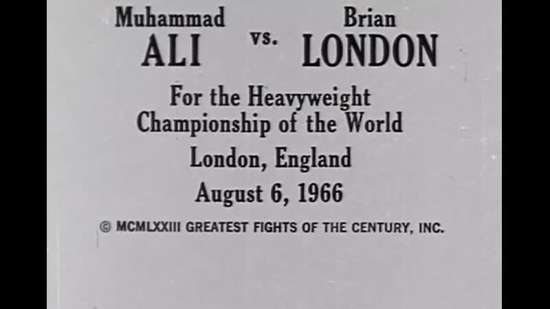 Muhammad Ali vs. Brian London