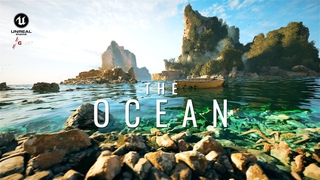 Unreal Engine 5 render II The OCEAN  II #render    #unrealengine5    #megascans