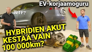 554. Kuinka pitkään Hybridiautojen akut kestävät? EV-korjaamoguru Jesse Haapala paljastaa