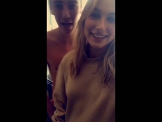 Hailey Baldwin and Sammy Wilk