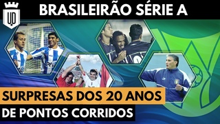 As maiores surpresas do Brasileiro na era dos pontos corridos pt.1 | UD LISTAS