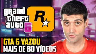 GTA 6 VAZOU (mais de 80 vdeos), o MAIOR vazamento da HISTRIA dos games