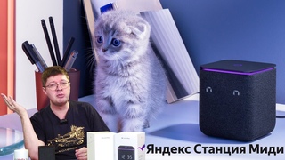 Яндекс Станция Миди: обзор компактной версии “Алисы“ с Zigbee и цветомузыкой