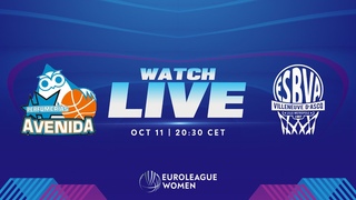 LIVE - Perfumerias Avenida v Villeneuve d'Ascq LM | EuroLeague Women 2023-24