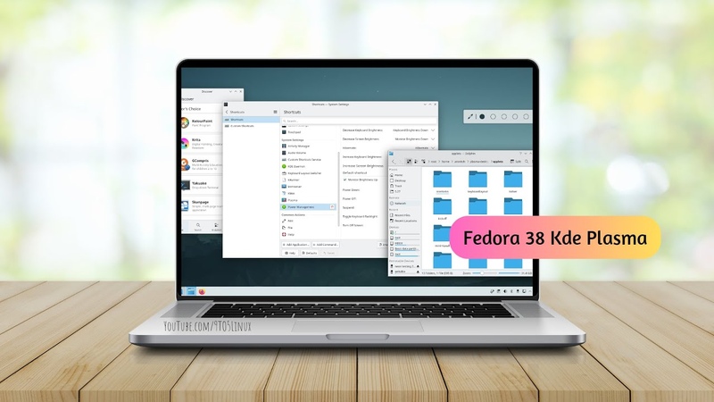 A First Look At Fedora Workstation 38 KDE Plasma 5. 27.