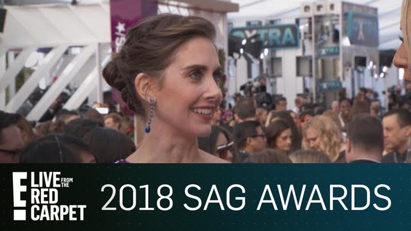 Alison Brie Addresses James Franco Allegations at SAG Awards, E Red Carpet Award