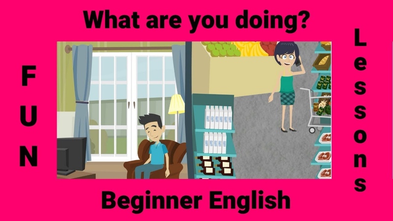 Present Continuous Talking on the Phone: What are you