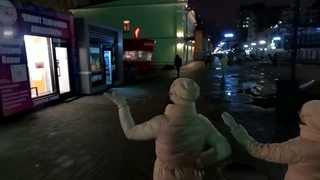 Фрагмент 2 вечерней харинамы,  в Екатеринбурге.    , 