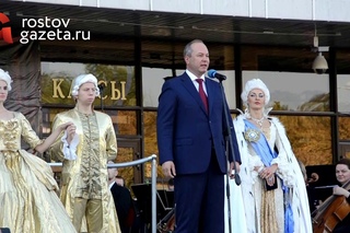 Празднование Дня города в Ростове началось с исторического спектакля
