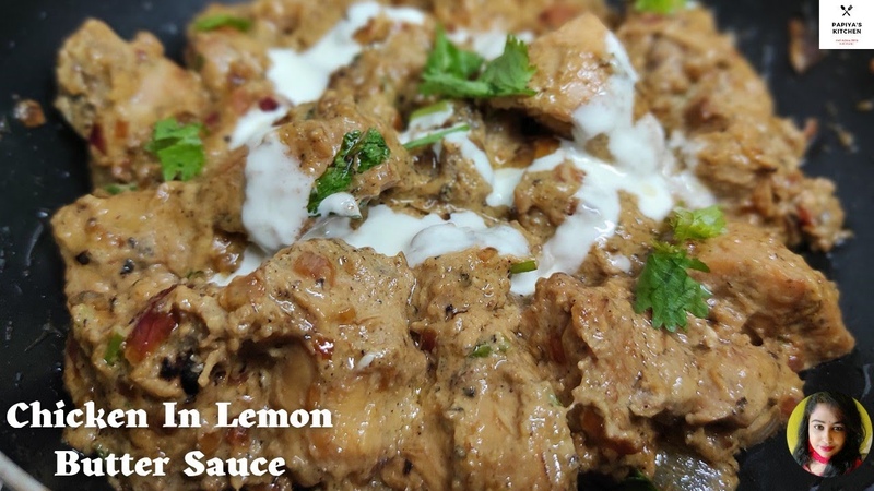 Chicken in Lemon Butter Sauce, Chicken in Creamy Lemon Sauce, Quick Easy Creamy Chicken