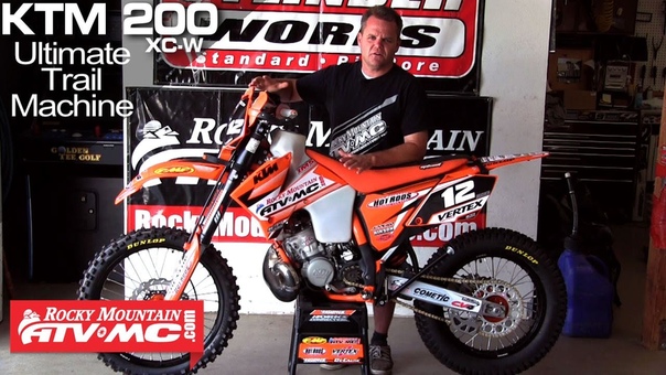 KTM 200 XC W Building the Ultimate Transitional Trail