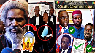 En fin Dernier minute c'est officiel sonko est candidat cledor ly au conseil constitutionnel